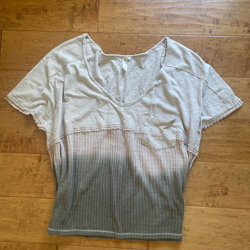 NWOT Free People We The Free Sun Dial tee top T shirt blouse XS - Picture 2 of 7